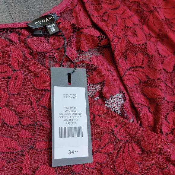 Dynamite Lace Crop Top - Picture 2 of 3